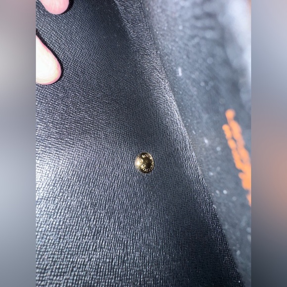 Authentic Louis Vuitton Red Epi Art Deco Clutch - Picture 8 of 12